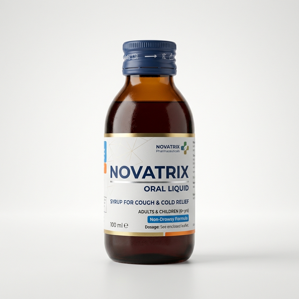 Novatrix Syrup Bottle