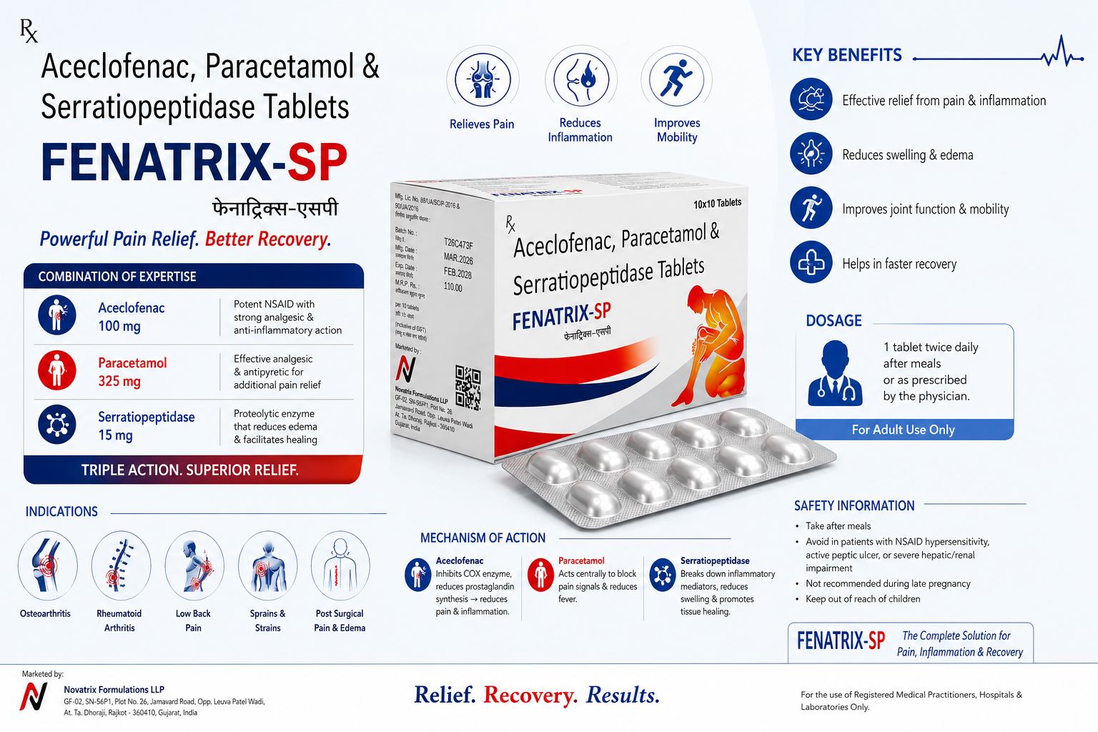 FENATRIX-SP Visual Aid